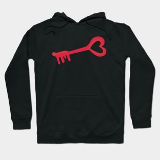 Heart Love Key Hoodie